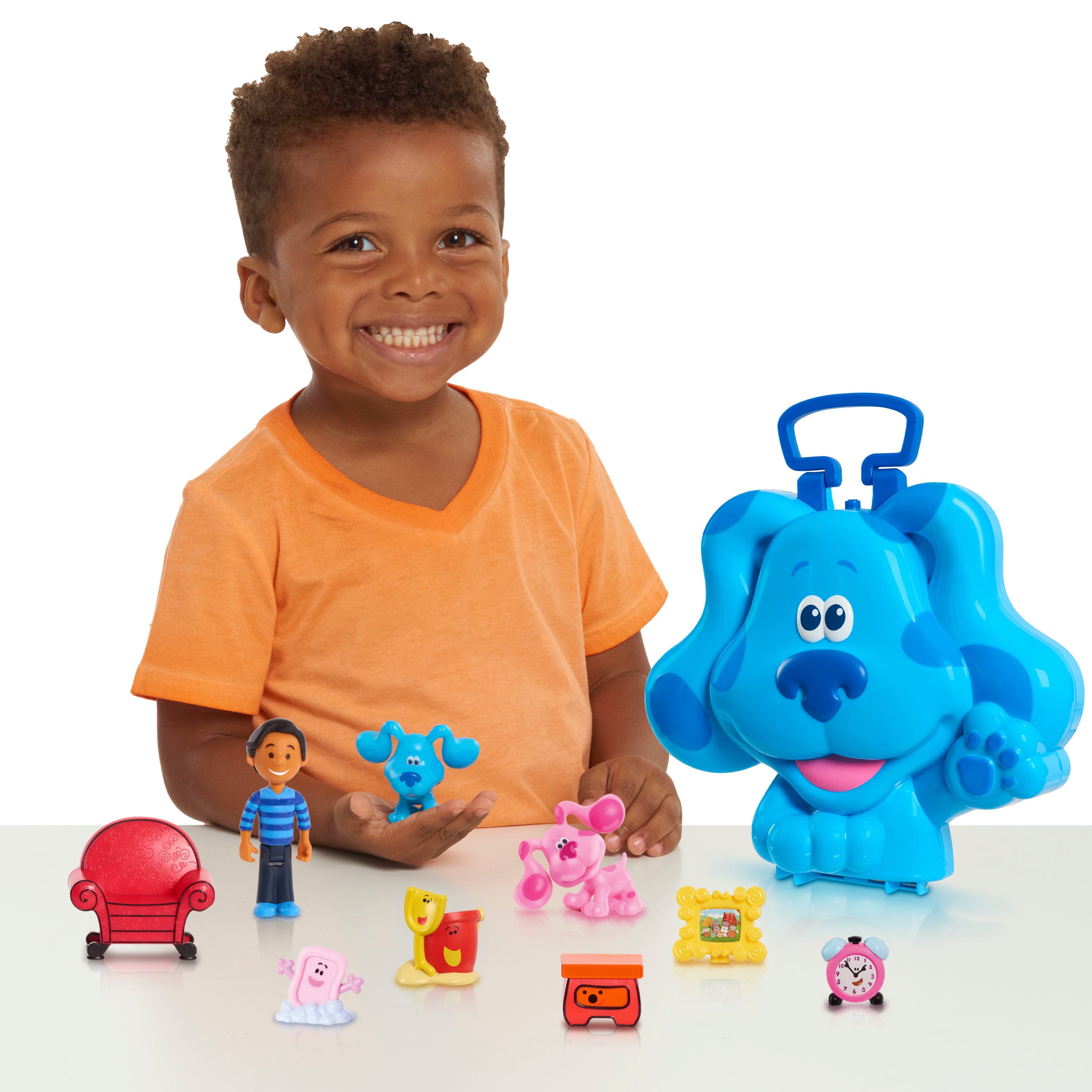 Blue’s Clues and You! Take-Along Friends Set，  Kids Toys for Ages 3 Up， Gifts and Presents