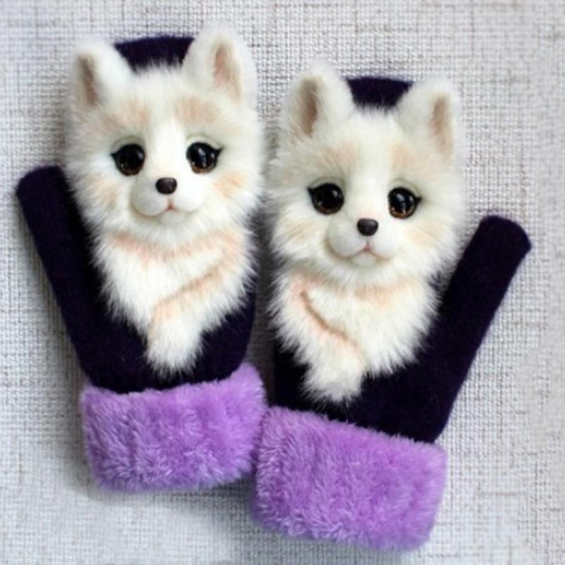 Cute Animal Mittens