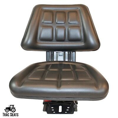 Black Trac Seats Tractor Suspension Seat Fits John Deere 2280