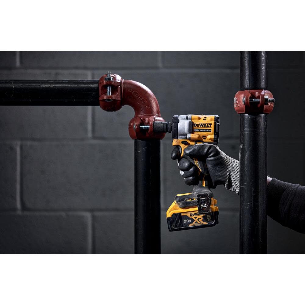 DEWALT ATOMIC 20V MAX 1/2" Impact Wrench Hog Ring Anvil Bare Tool DCF921B from DEWALT