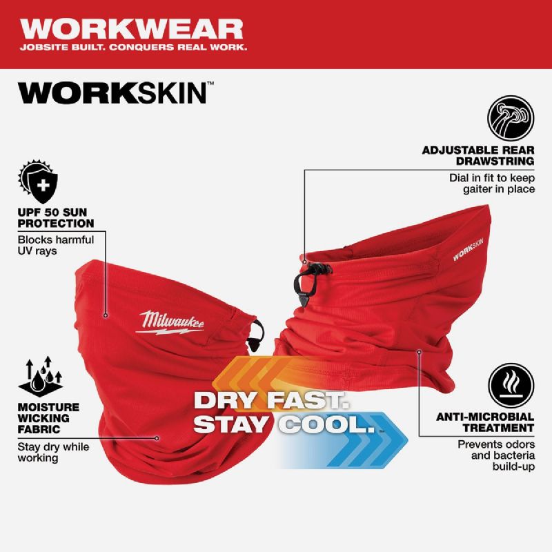 MW Workskin Performance Neck Gaiter Washable