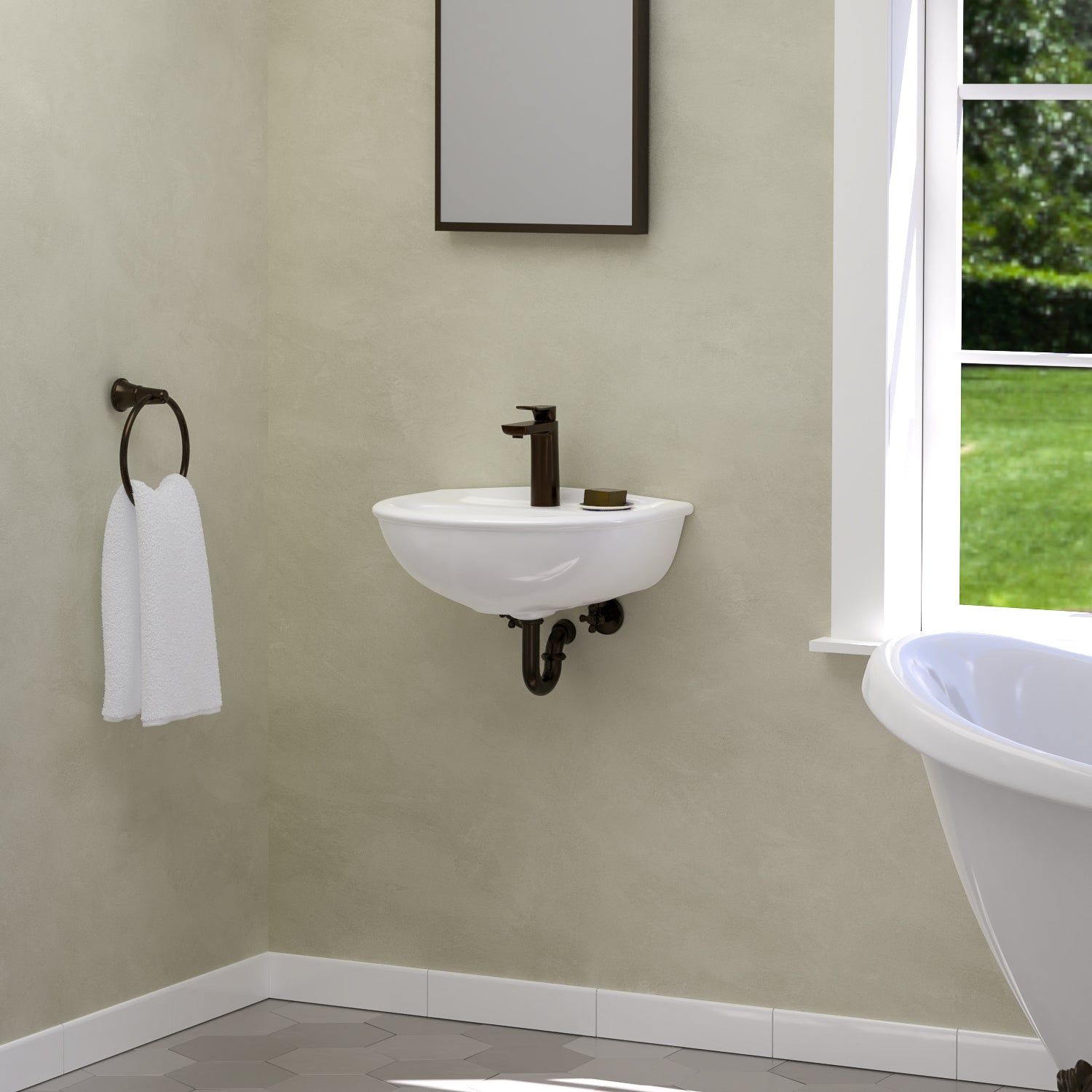 Karla 450 Wall-Hung Basin