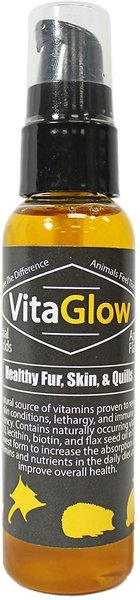 Exotic Nutrition VitaGlow Small Pet Supplement， 2-oz bottle