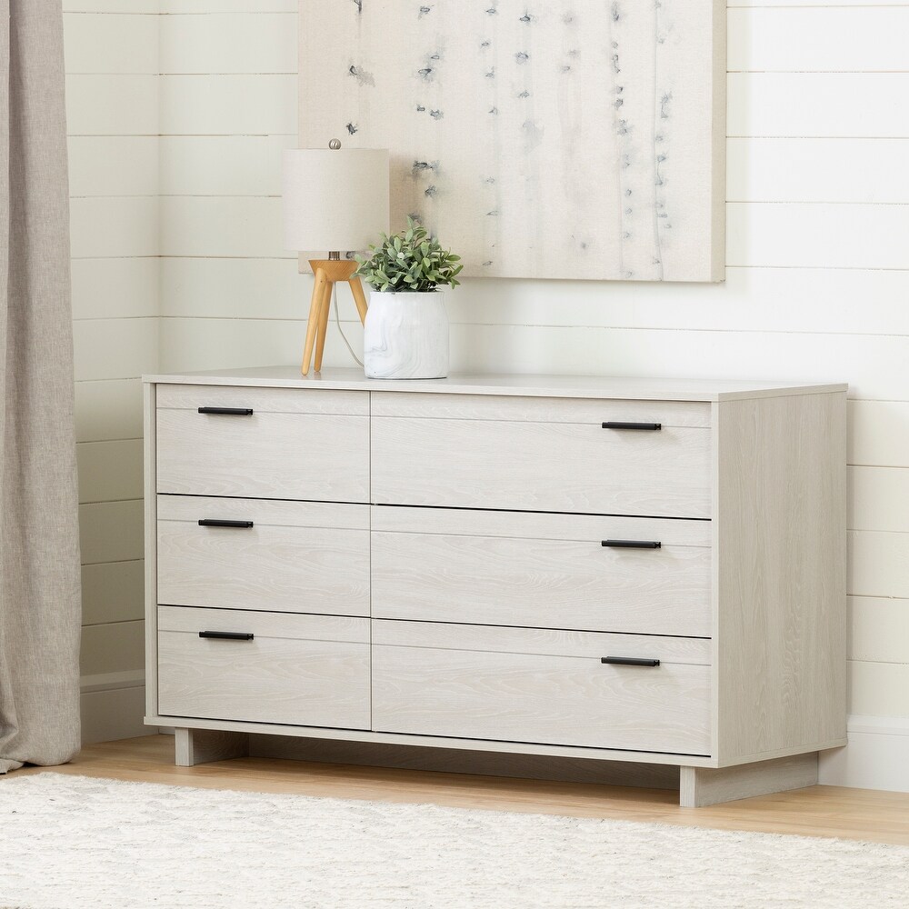 South Shore Fynn 6 Drawer Double Dresser