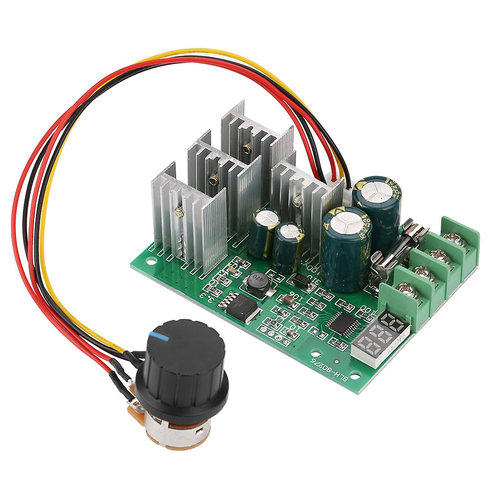 Dc6-60v 30a Digital Display 0~100% Adjustable Drive Module Pwm Dc Motor Speed Controller