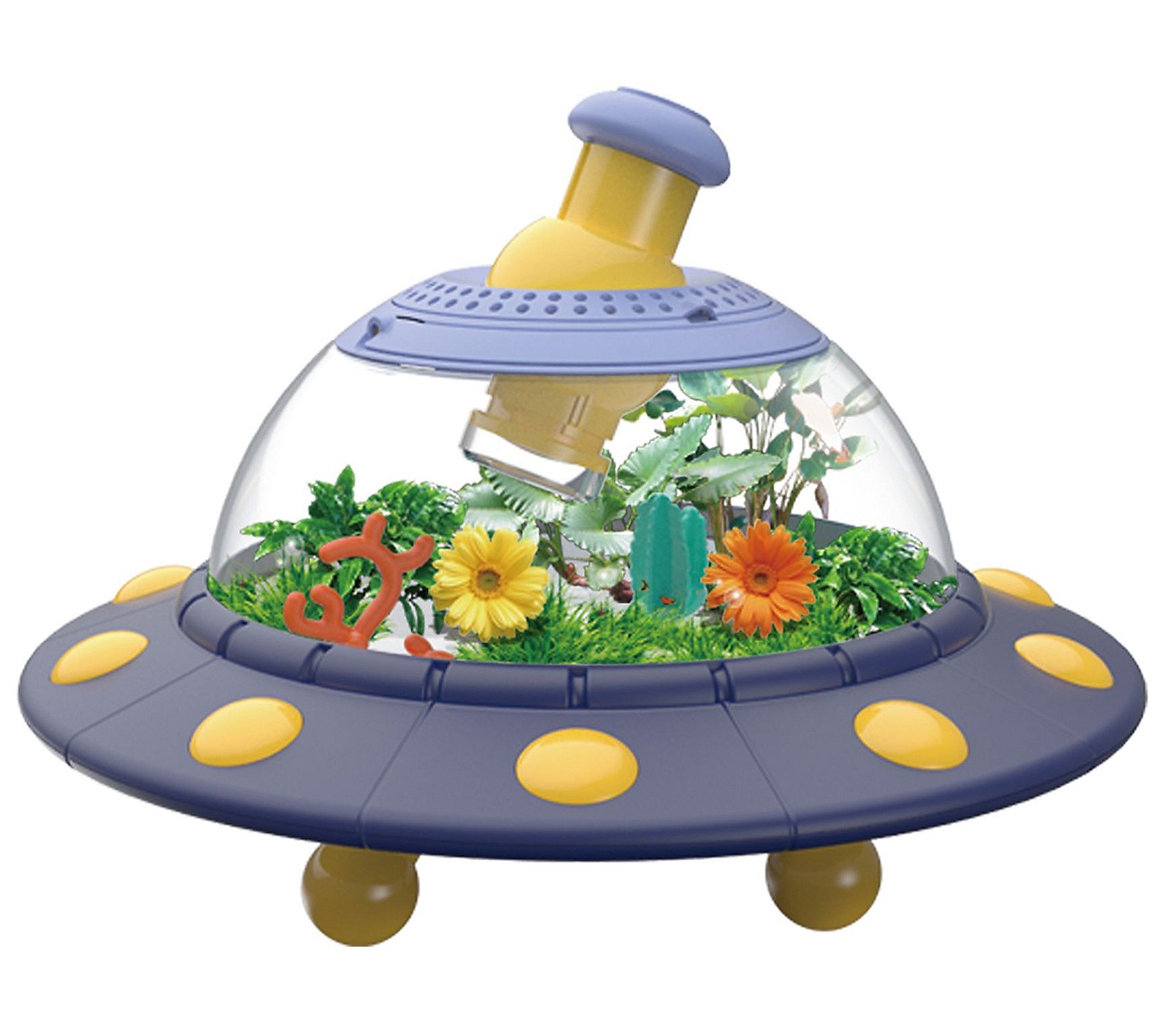 Curious Mind UFO Biosphere Toy Habitat