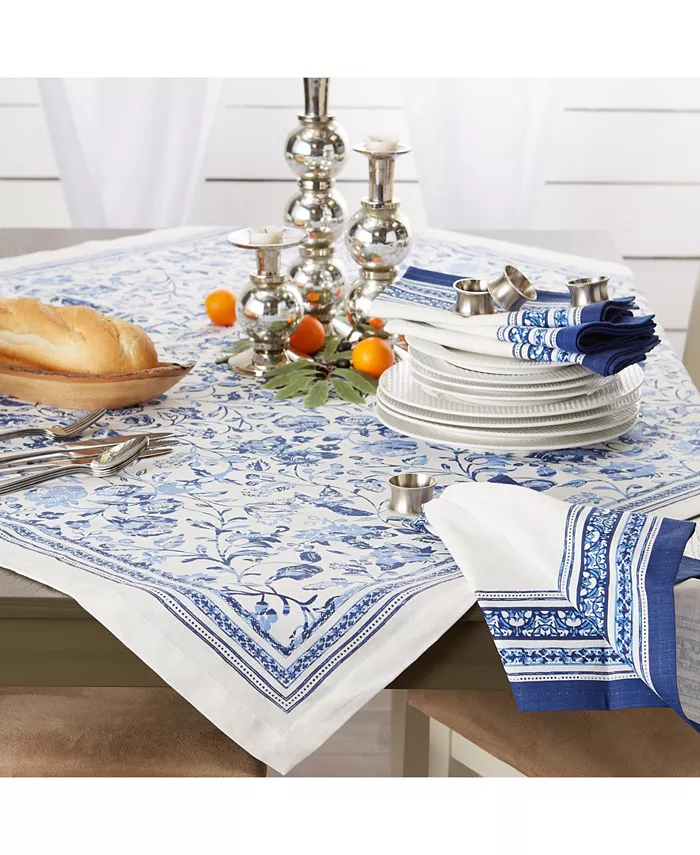 Design Imports Madeira Print Tablecloth 60 x 84