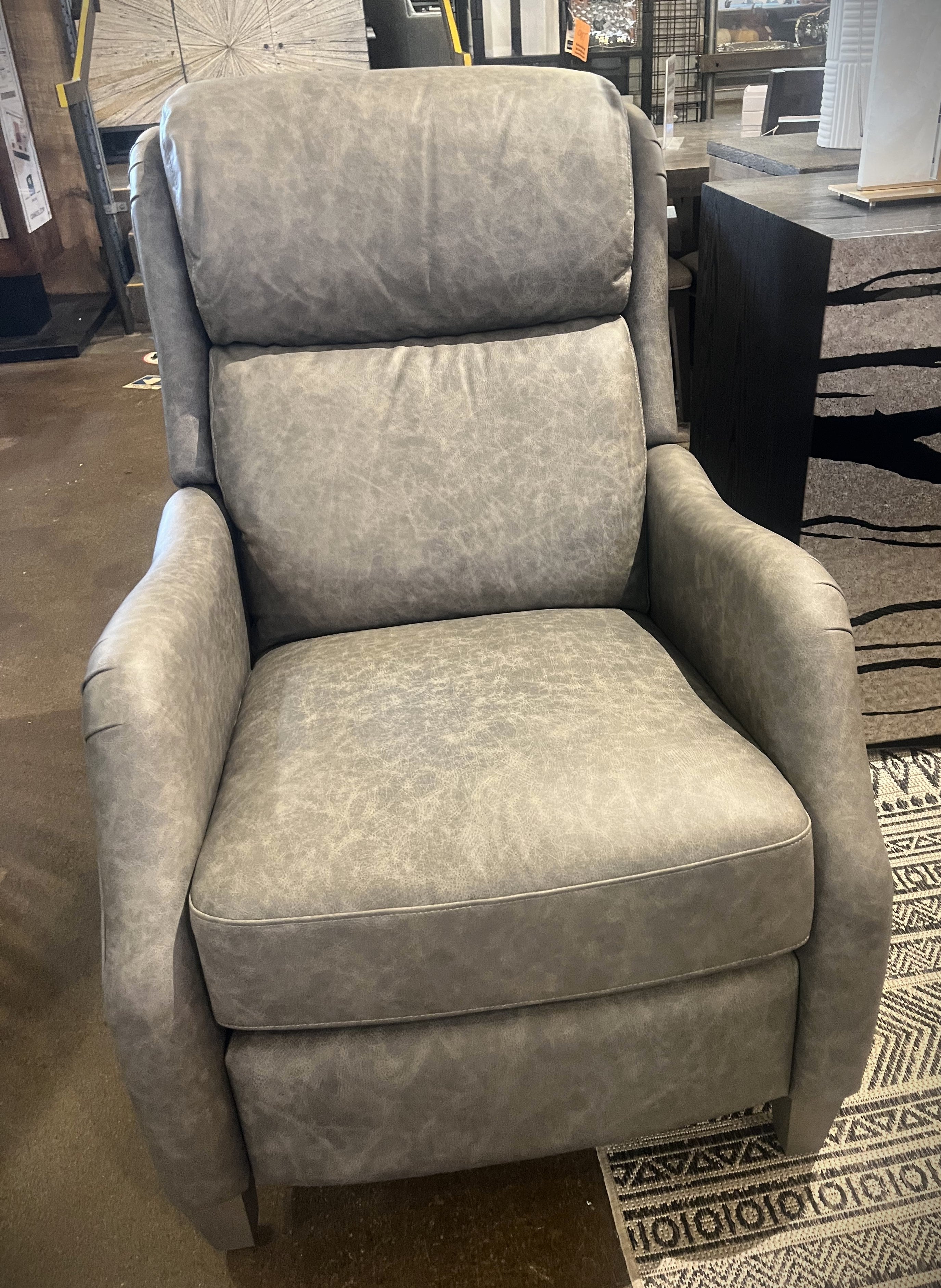 Bernhardt Power Motion Top Grain Leather Recliner Chair