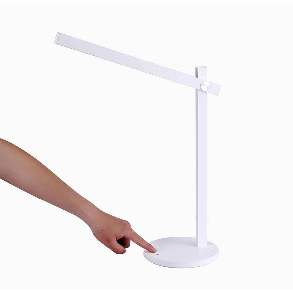 BLACK+DECKER Dimmable Desk Lamp, White VLED1813WHITE-BD