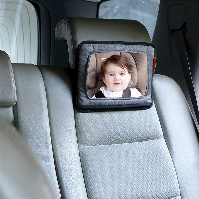 Dreambaby  Car Back Seat Tablet Holder amp Mirror Grey