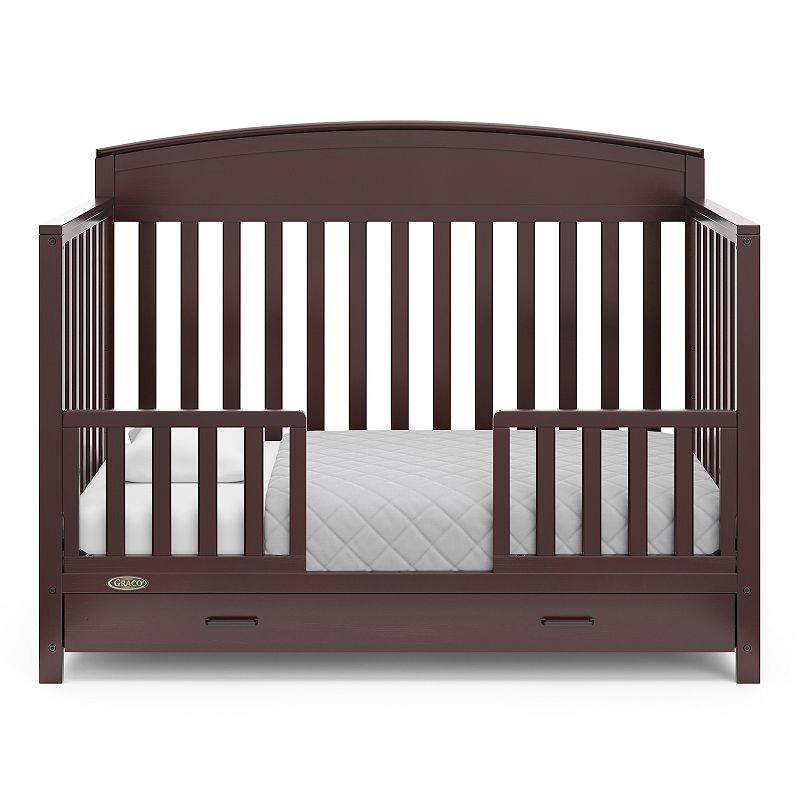 Graco Benton 5-in-1 Convertible Crib with Drawer - Espresso