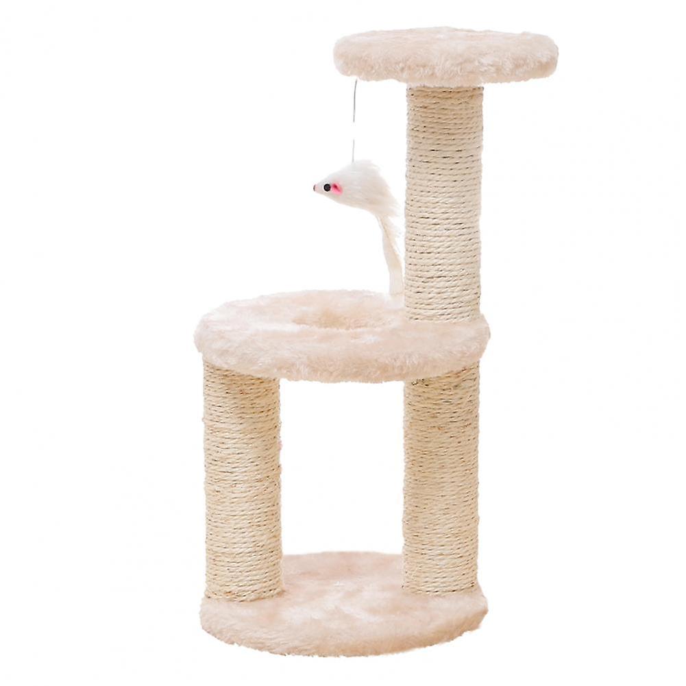 Three layers cat climbing post