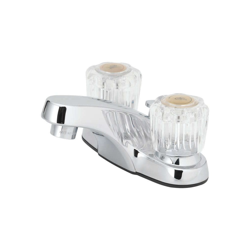 Oakbrook Lavatory Pop Up Faucet Two Handle Chrome