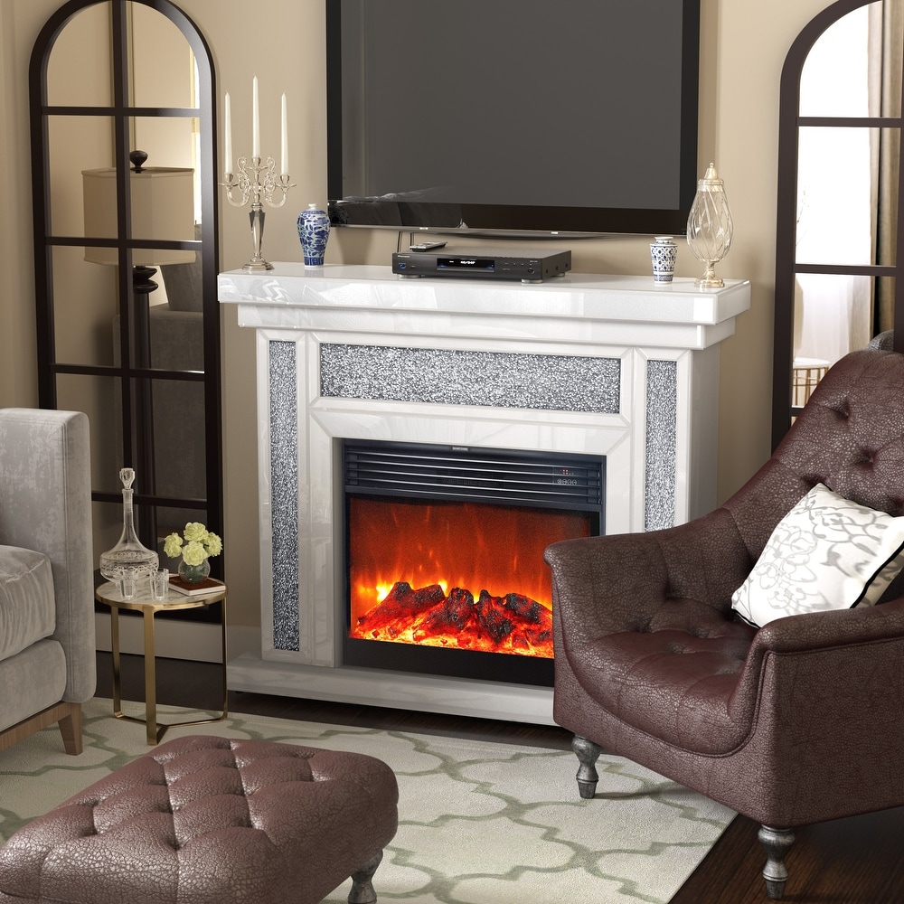 KOHROS Fireplace Mantel Freestanding Heater