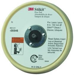 3M 5546 6 Low Profile Finishing Disc Pad