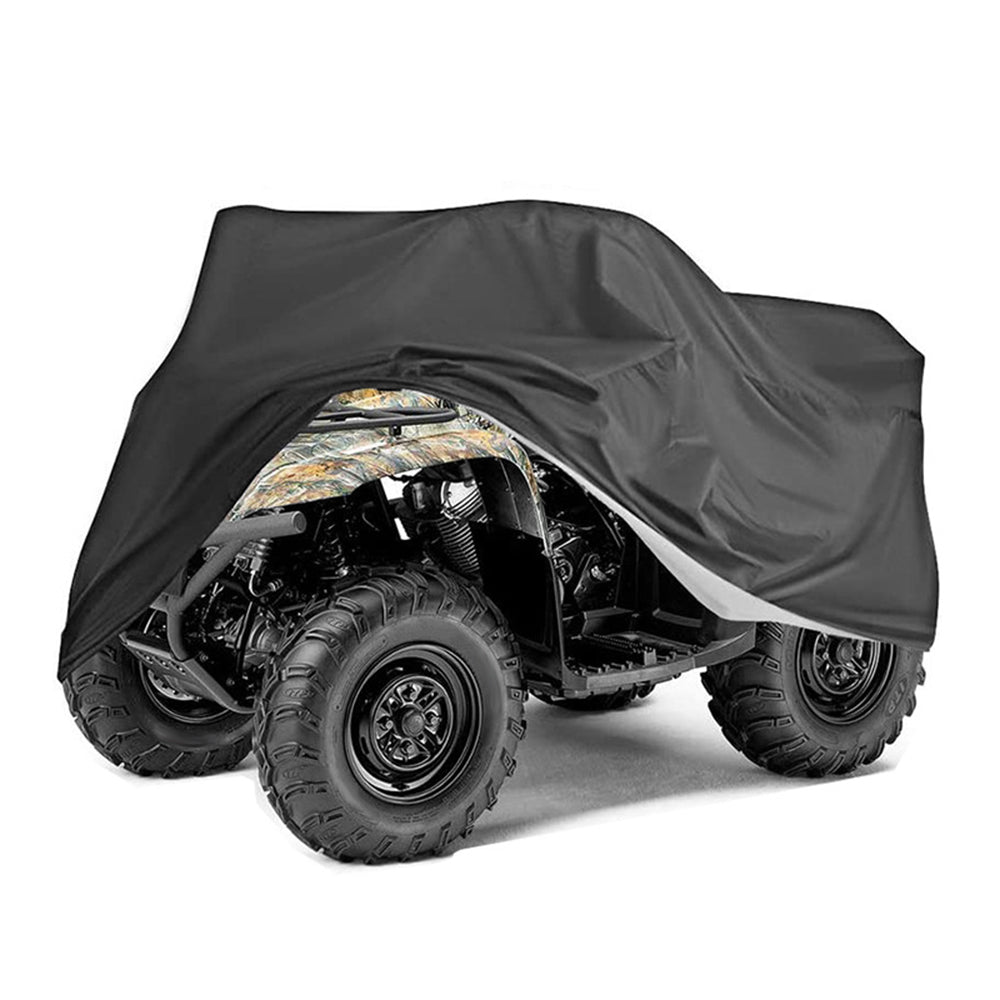 Meterk Beach Vehicle Waterproof Cover Folding ATV Cover Dustproof All Terrain Vehicle Cover Moisture Resistant Durable Oxford ATV Protection Case