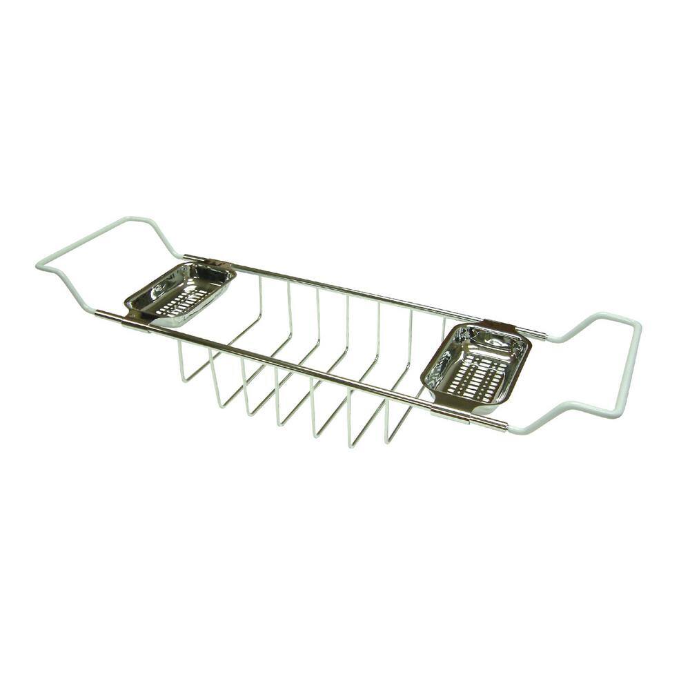 Kingston Brass Claw Foot Bathtub Caddy in Polished Chrome HCC2151