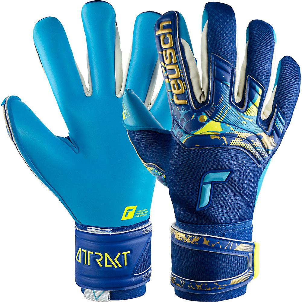 Reusch Attrakt Aqua Goalkeeper Gloves Size