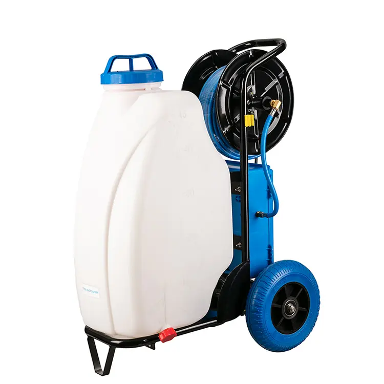 High Quality 45L Agricultural Rechargeable Battery Sprayer Electric Trolley Sprayer With Wheels electric sprayer