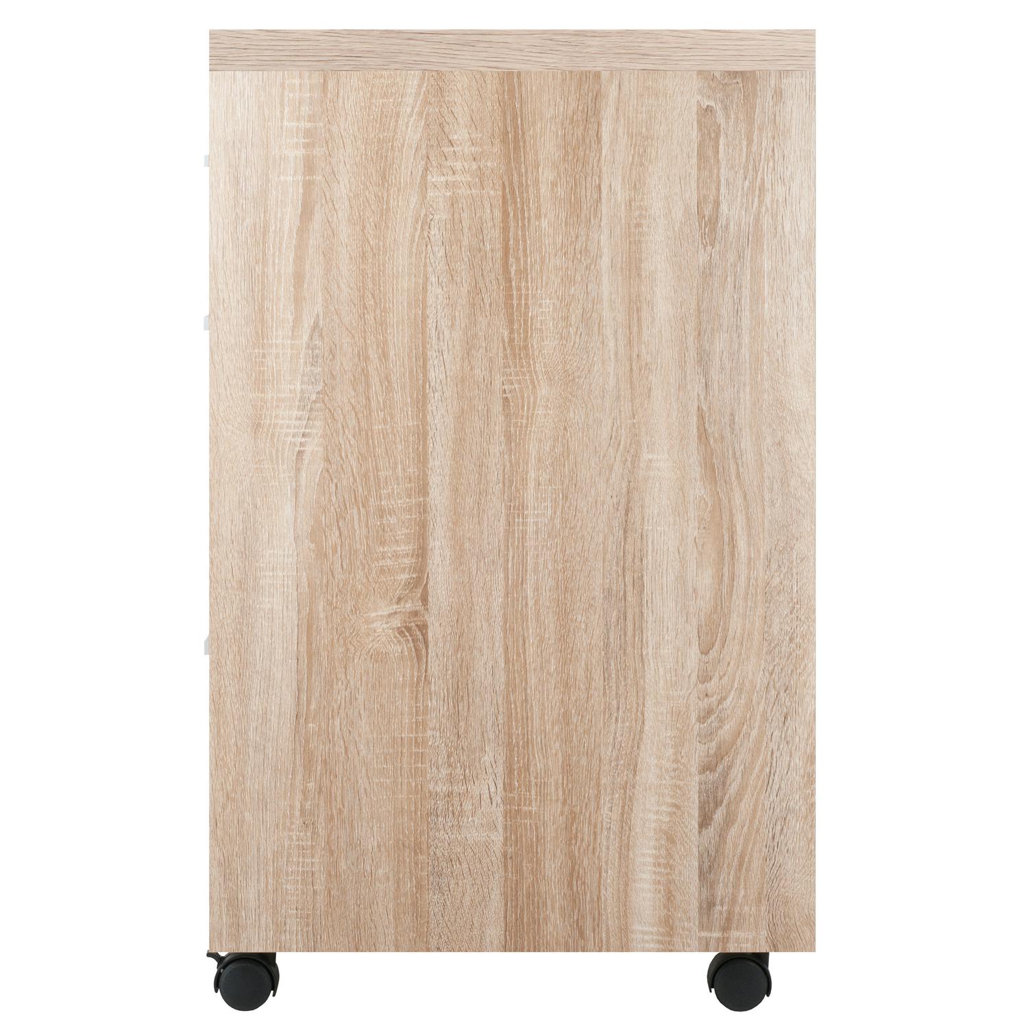 Winsome Wood Kenner Home Office File Cabinet， Two-Tone Finish