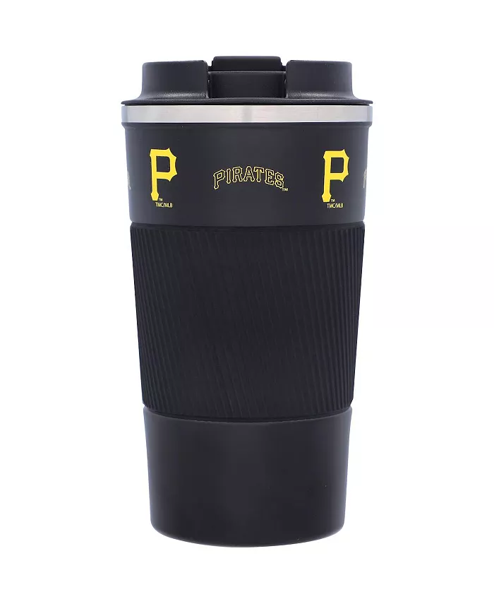 Memory Company Pittsburgh Pirates 18oz Coffee Tumbler with Silicone Grip