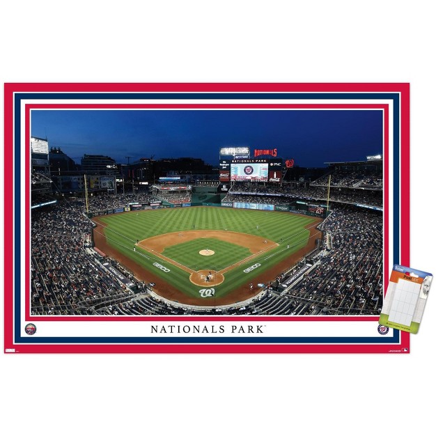 Trends International Mlb Washington Nationals Nationals Park 22 Unframed Wall Poster Prints