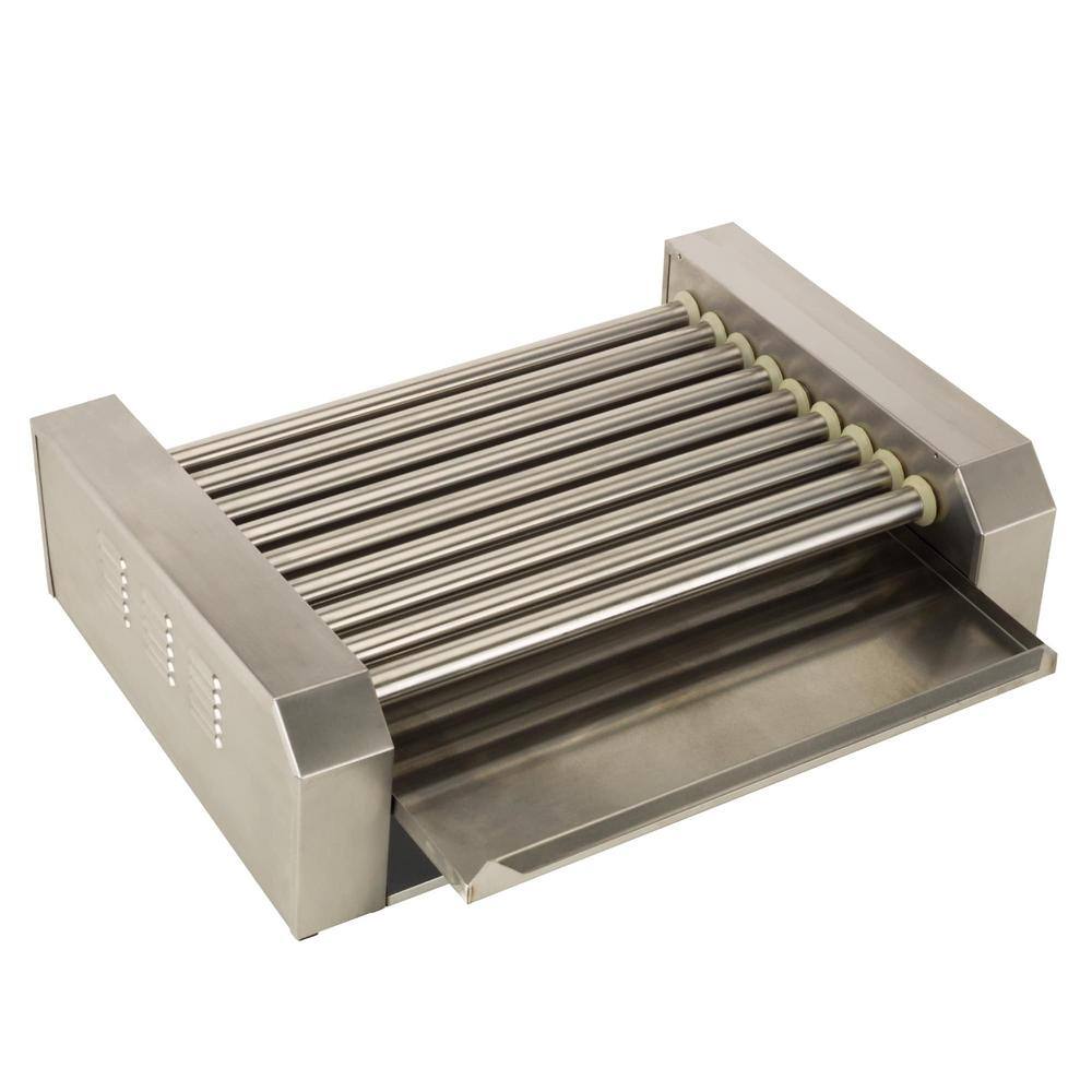 Funtime 289 sq. in. Stainless Steel Hot Dog Roller Grill RDB24SS