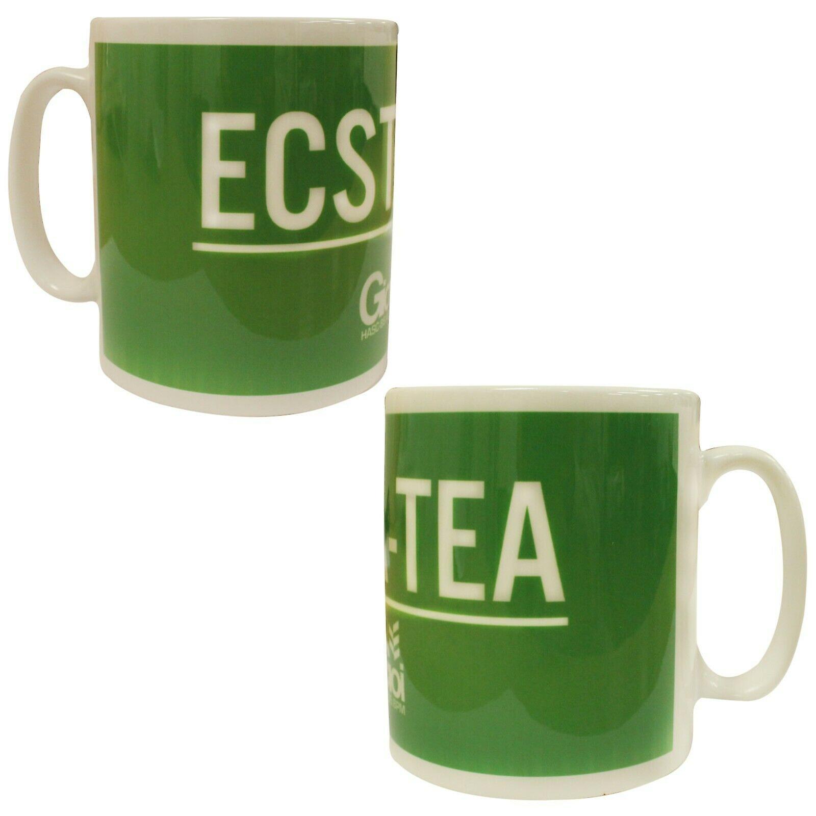 Gio Goi Novelty Mug Funny Gift Ecsta-Tea Cup Green GD9 ECSTAMUG A55E