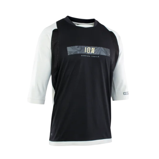 ION Scrub Amp 3/4 Sleeve MTB Jersey - Pale Blue - 2022