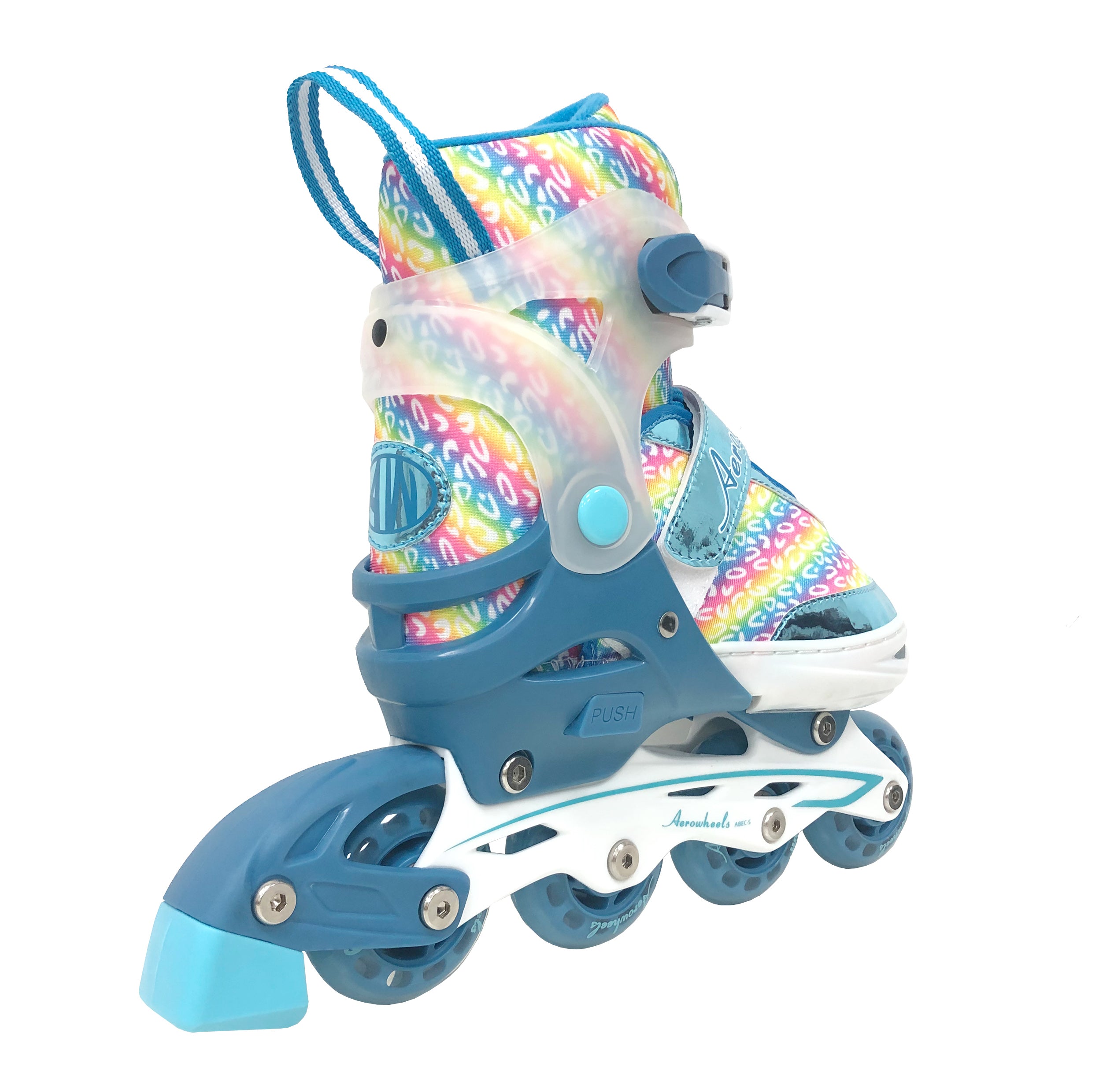 Aerowheels Glitter Pring 2-in-1 Girls switcher skate size 5-8