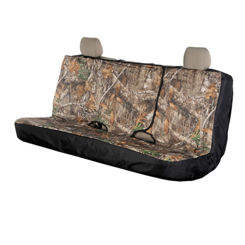 Realtree Edge Universal Switch Back Waterproof Bench Seat Cover for Trucks， SUVs and Cars