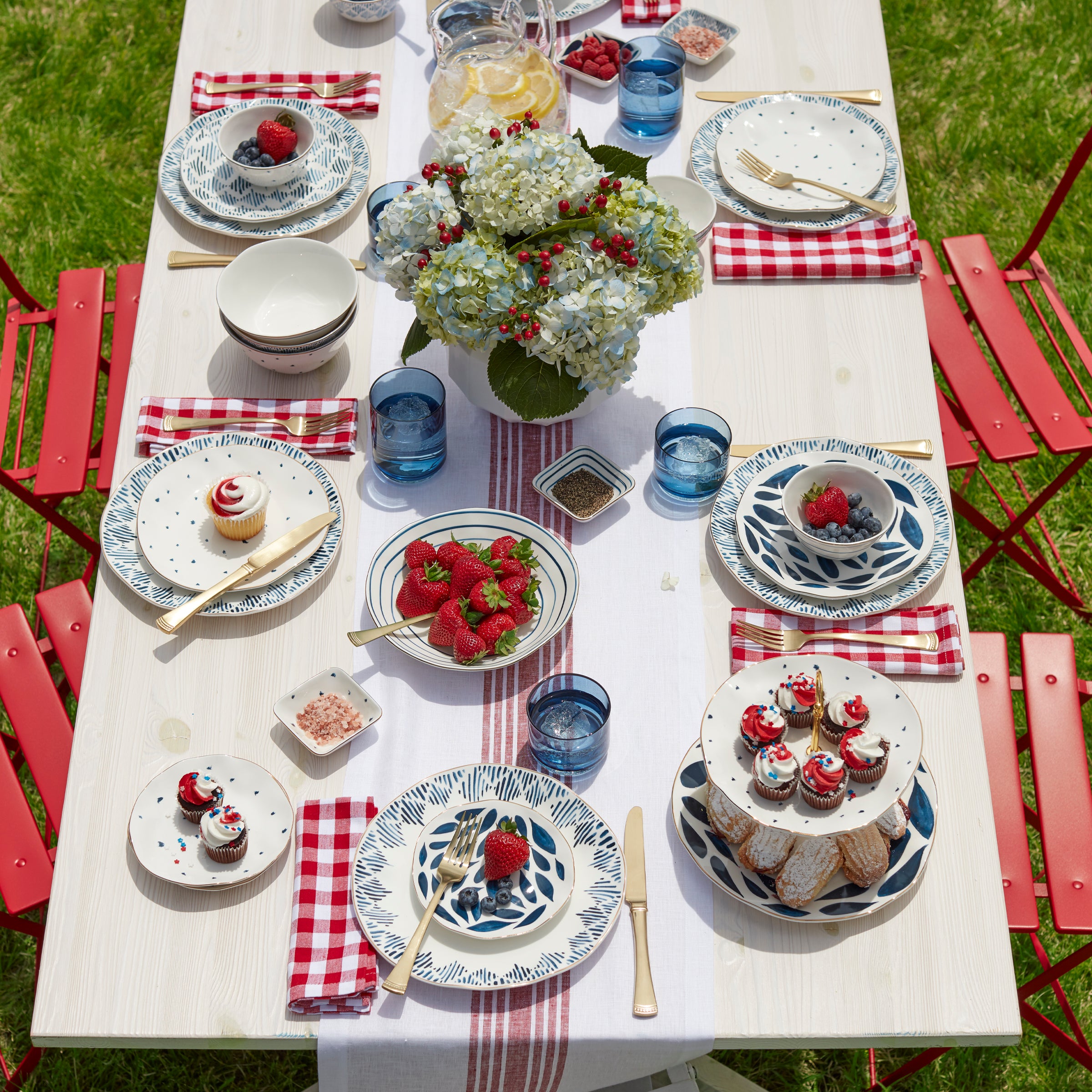 Blue Bay 4-piece Set Pasta Bowls