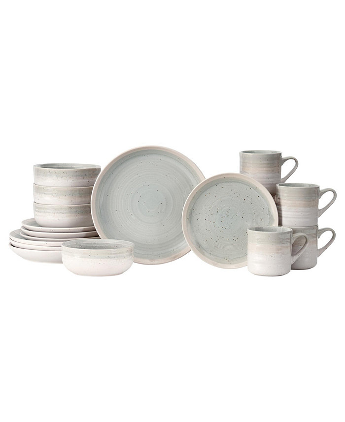 Baum Harlow Dinnerware 16 Piece Set Service for 4