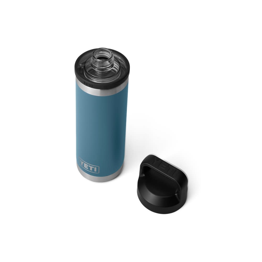 Yeti Rambler 18oz Bottle with Chug Cap Nordic Blue