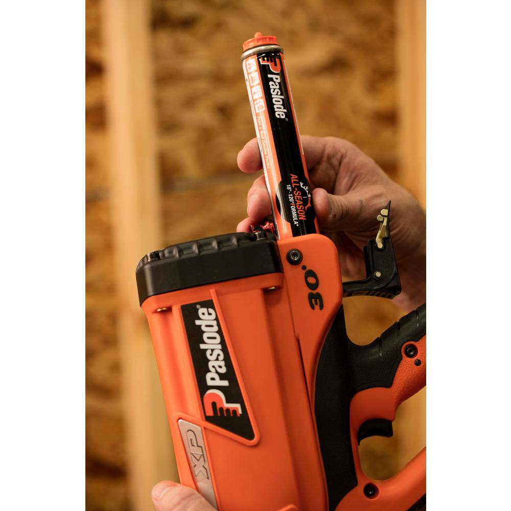 Paslode CFN325XP Lithium-Ion Battery 30-Degree Cordless Framing Nailer Combo Kit Includes Brite FNP 906300FN