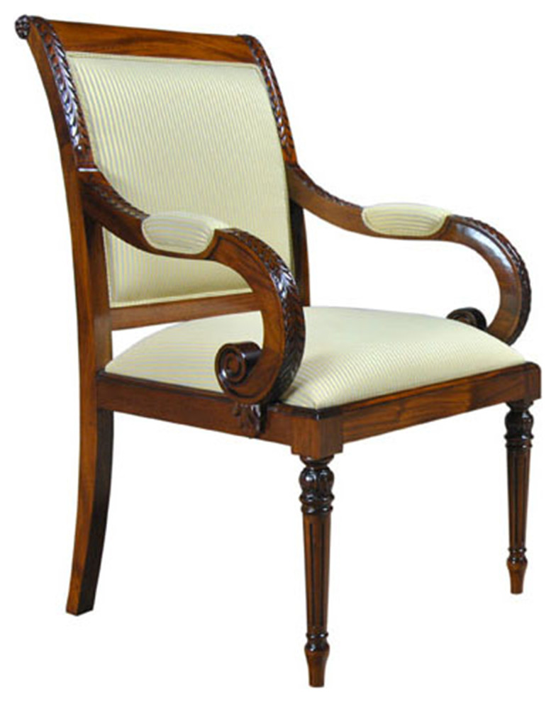 Empire Arm Chair   Traditional   Dining Chairs   by Niagara Furniture  Houzz