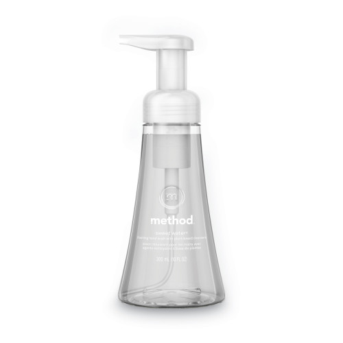 Method Foaming Hand Wash， Sweet Water， 10 oz Pump Bottle， 6/Carton (00361CT)