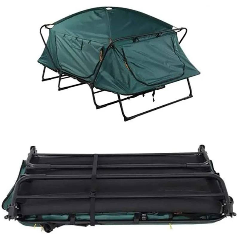 Durable Double Person Tent Folding Off the Ground Camping Bed Tent Cot