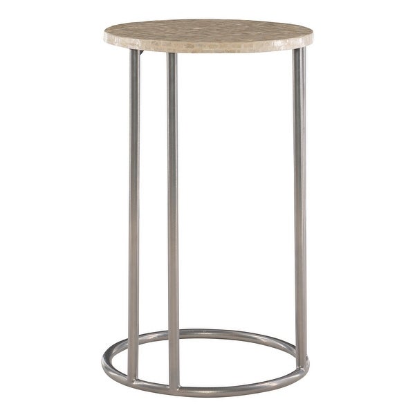 Purcell Capiz Mosaic Accent C Table