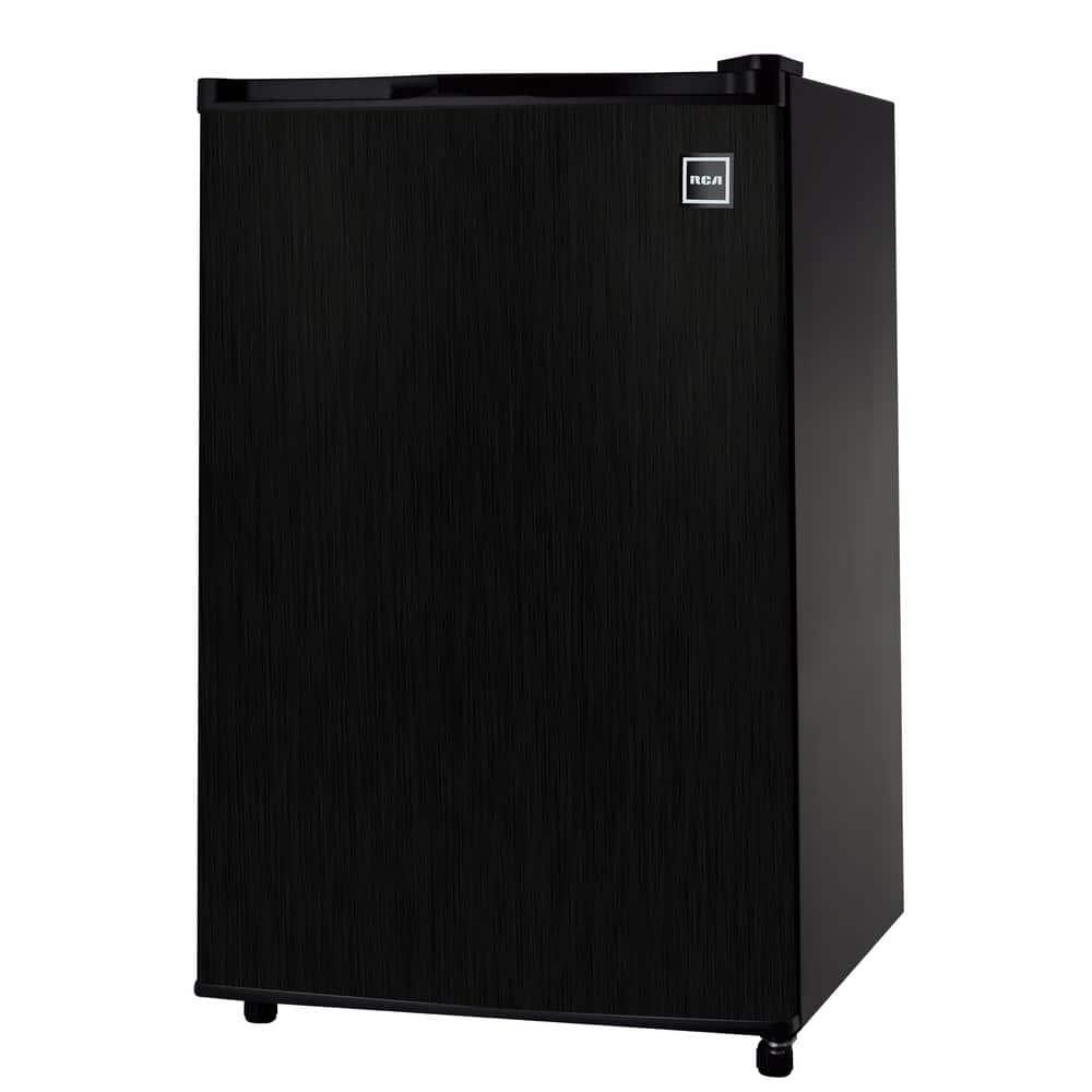 RCA 45 cu ft Mini Fridge in Black Stainless Steel