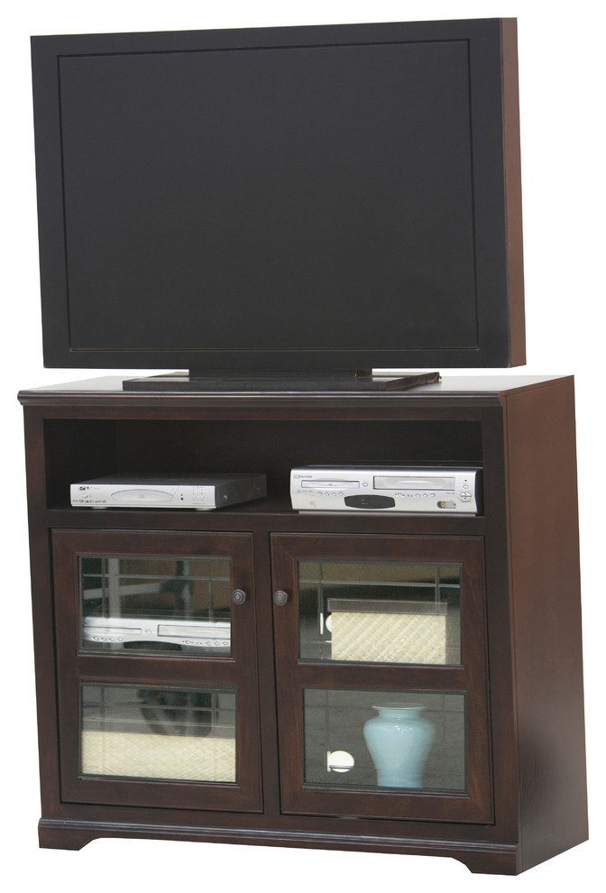 Eagle Furniture Tall Savannah Raised Panel Door 45 quotWide TV Console   Contemporary   Entertainment Centers And Tv Stands   by Eagle Furniture  Houzz