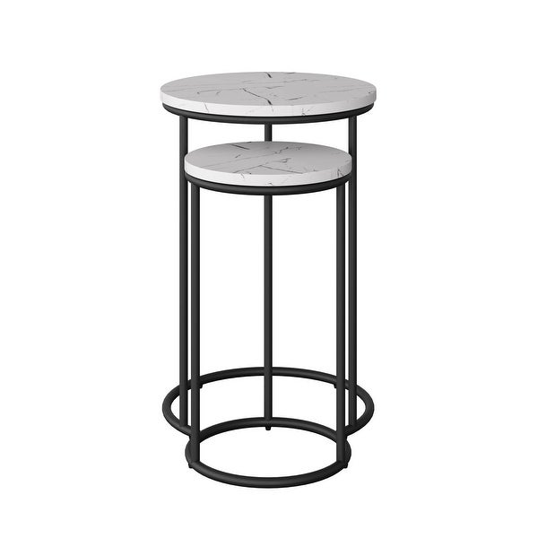 CorLiving Fort Worth Nesting Side Table