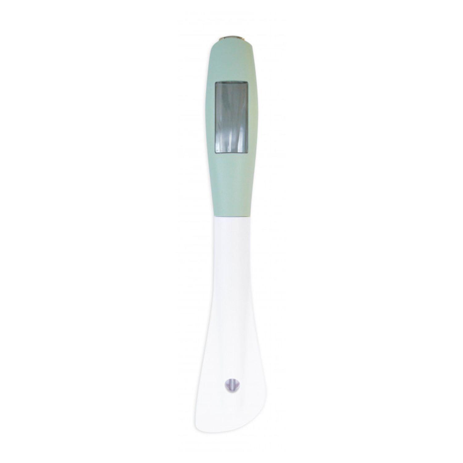 Spatula with thermometer