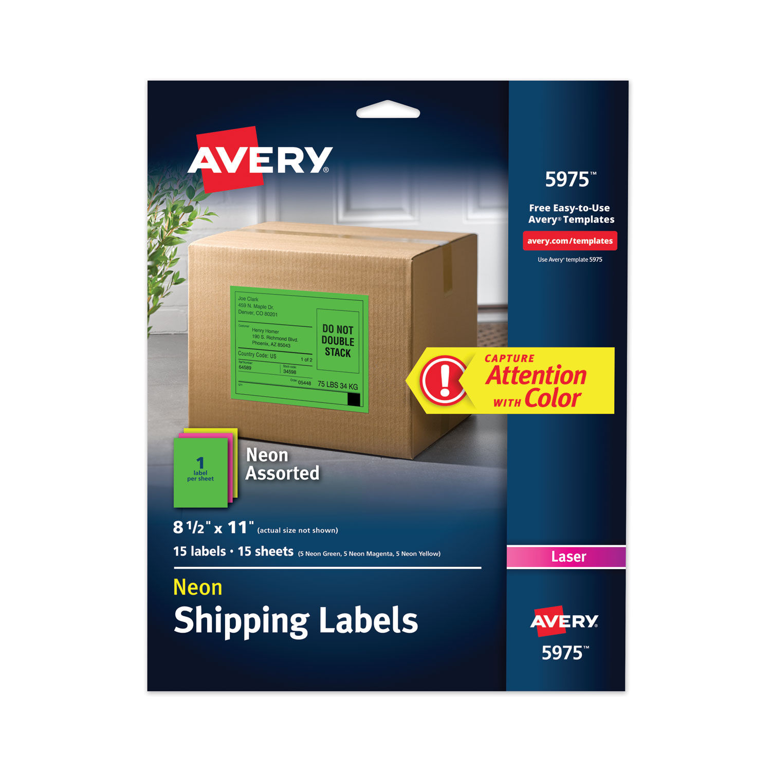 High-Visibility Permanent Laser ID Labels by Averyandreg; AVE5975