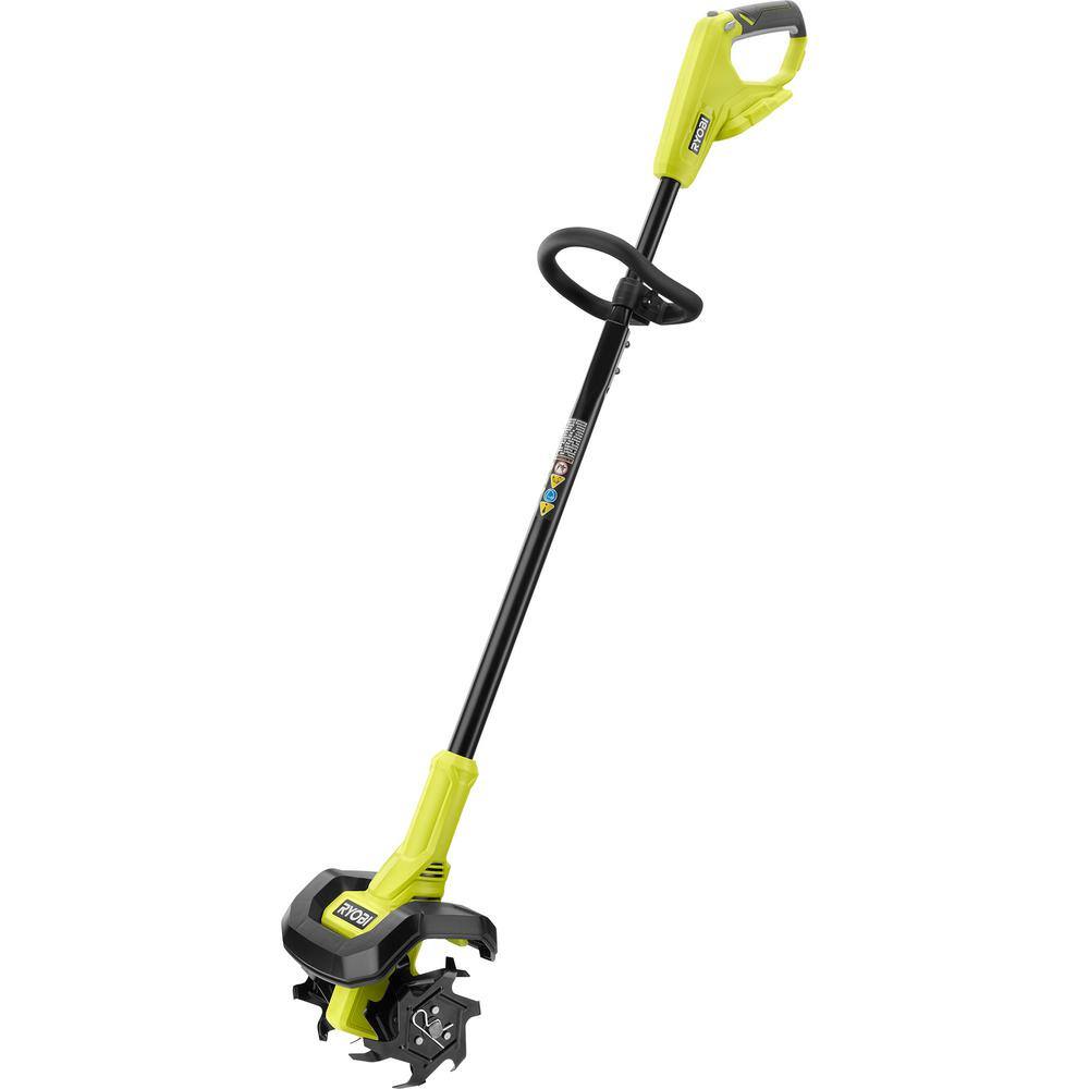 RYOBI ONE+ 8 in. 18V Cordless Cultivator (Tool-Only) P2705BTL