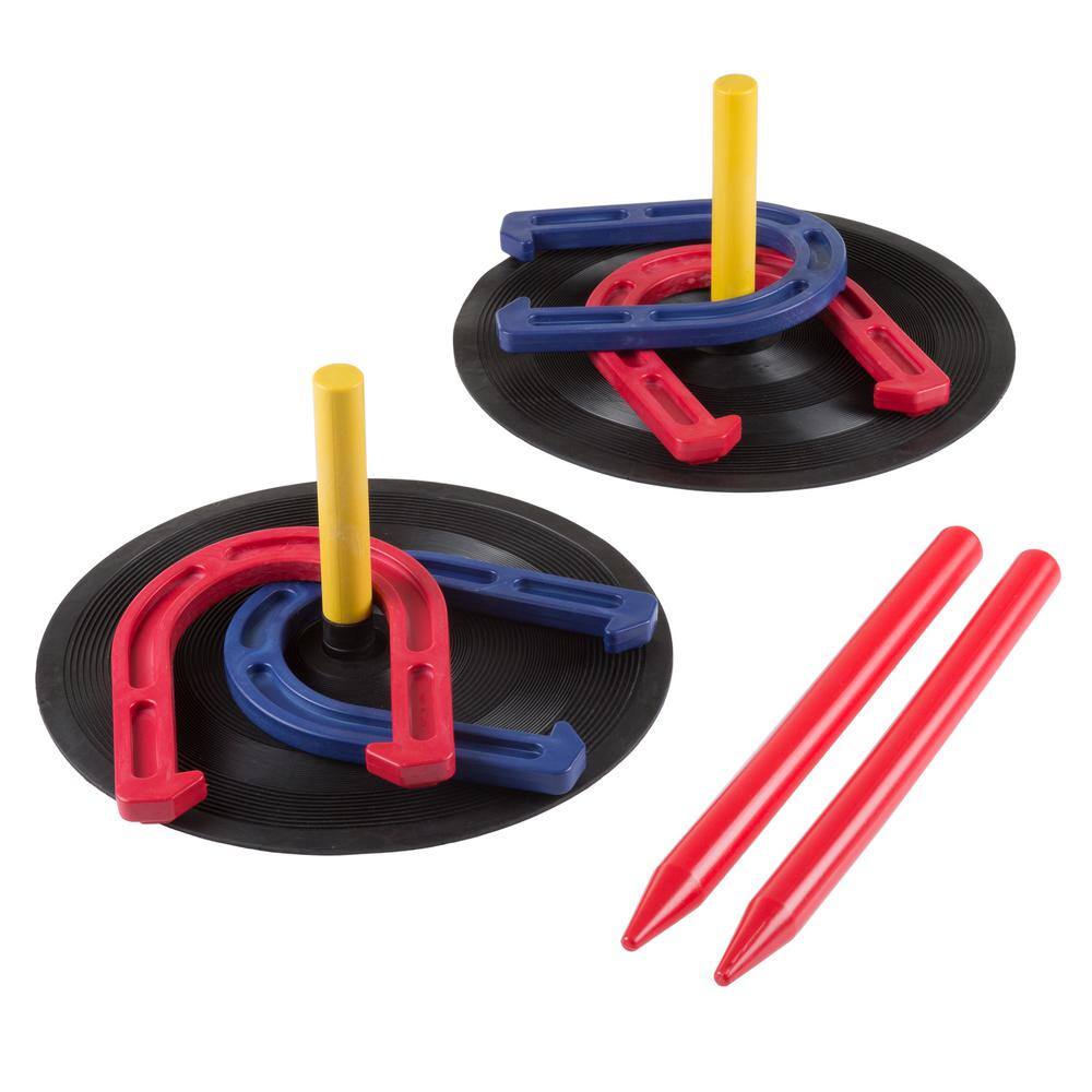 Hey! Play! Rubber Horseshoes Game Set M350028