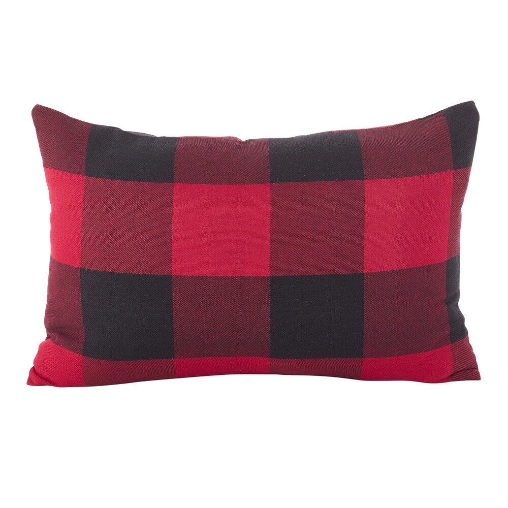 Buffalo Check Plaid Design Throw Pillow