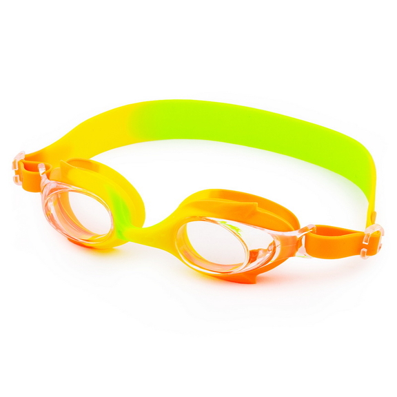 Brybelly Colorful Kids Goggles with Case  Tropical