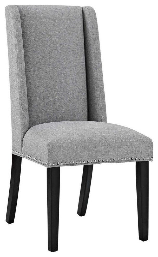 Baron Fabric Dining Chair   Transitional   Dining Chairs   by BisonOffice  Houzz