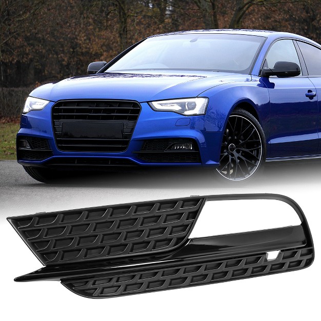 Unique Bargains Car Front Bumper Left Side Fog Light Grille Lamp Cover 8t0807681h For Audi A5 A5 Quattro 2013 2017